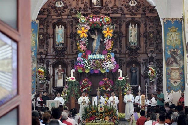 Calles de Misantla se llenan de fervor en honor a su patrona