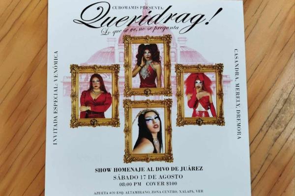 ¡Queridrag! Este sábado, homenaje a Juan Gabriel, en Xalapa