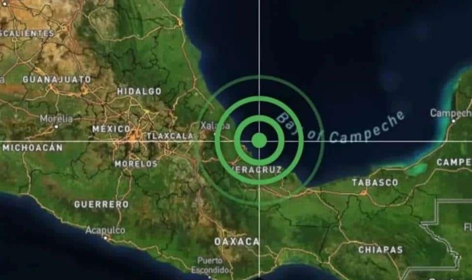 Tiembla en Veracruz; reportan sismos de 3.6 en dos municipios