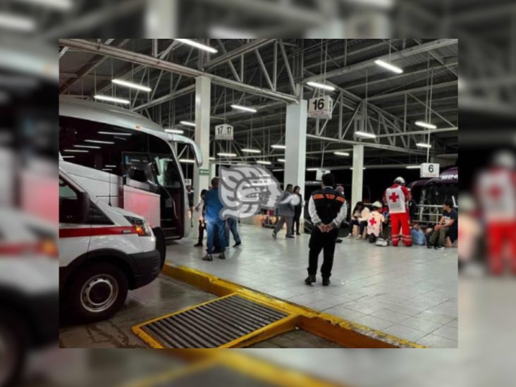 Intento de asalto a autobús de la Línea OCC procedente de Puebla sobre la Autopista Orizaba- Córdoba