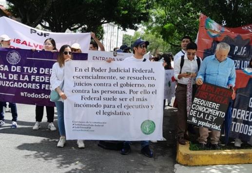 Habría crisis en impartición de justicia en caso de paro de labores en el PJF: Yunis Manzanares