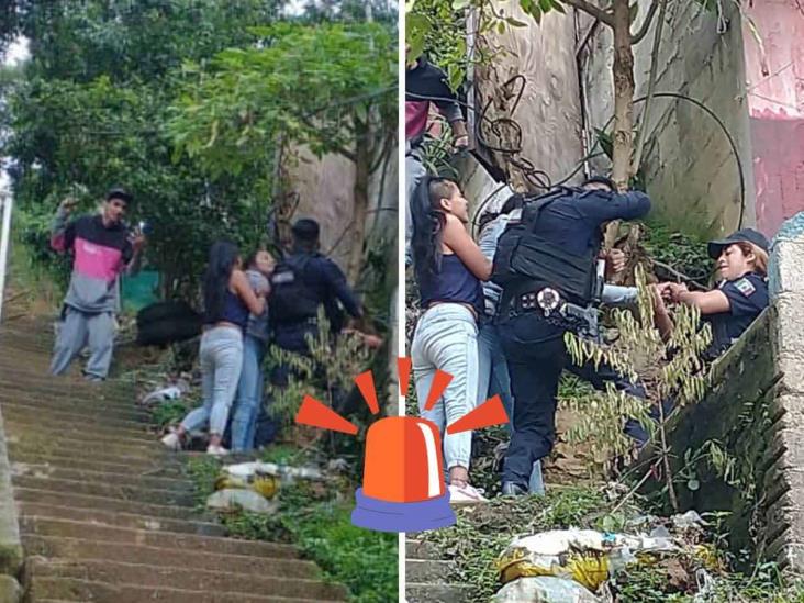 Intensa movilización policial en Xalapa causa alarma en colonia Plan de Ayala