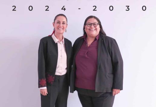 Claudia Sheinbaum nombra a Citlalli Hernández como secretaria de las mujeres