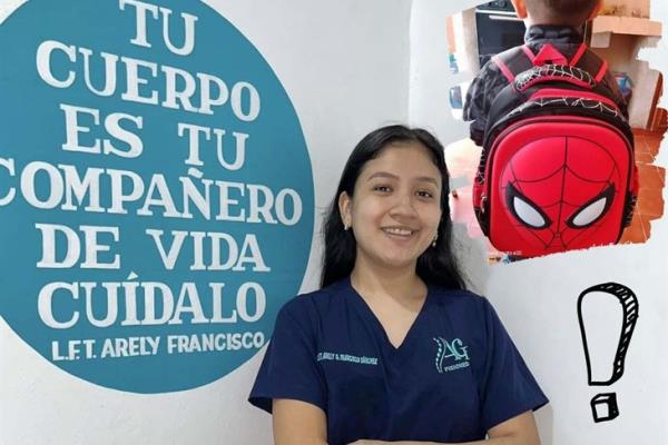 Cuida tu espalda en este regreso a clases, no cargues mochilas pesadas