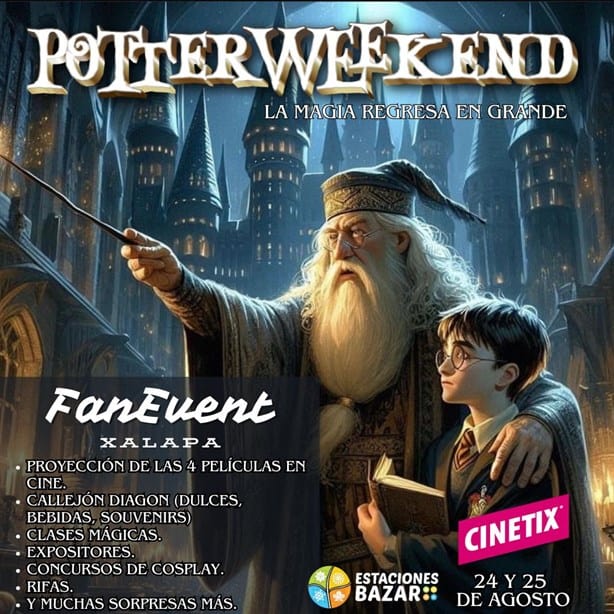 Potter Weekend Xalapa: Fechas, actividades y todo lo que debes saber