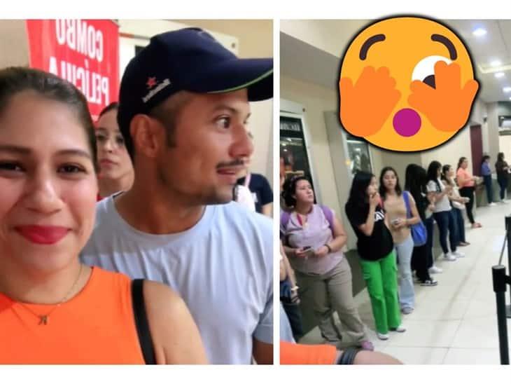 VIDEO | Mujer va al cine con su amigo a ver ‘Romper el Círculo’, ¡y era el único hombre en la sala!