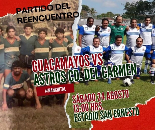 Veteranos del exequipo Guacamayos efectuarán partido de reencuentro