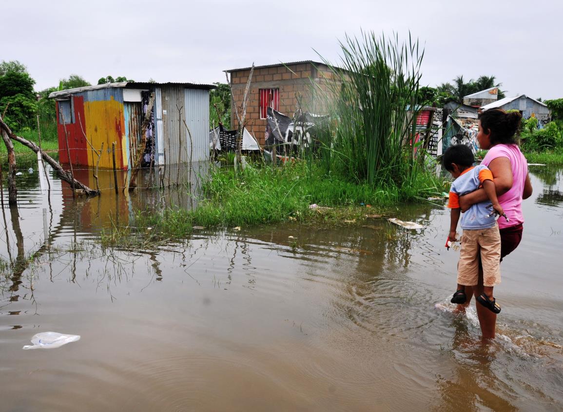 Estas son las zonas de Coatzacoalcos que más se inundan en temporada de lluvias