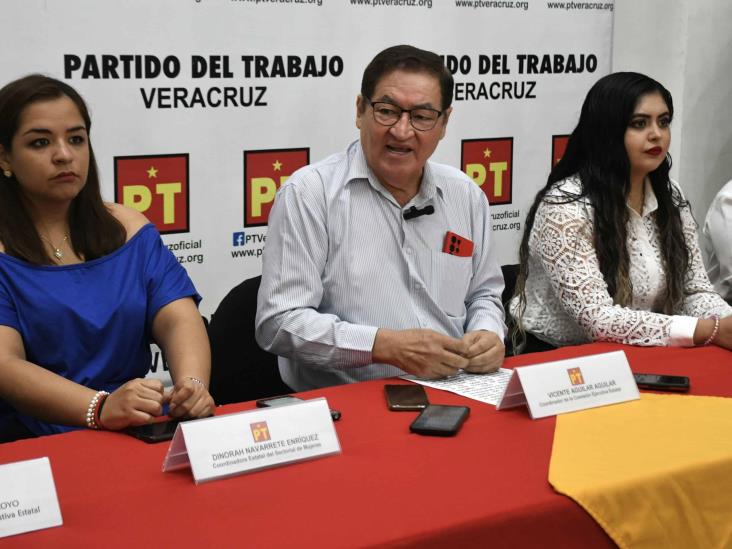 Tendremos la mayoría; urge PT a resolver plurinominales en Veracruz