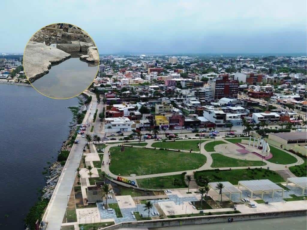 Enormes topes de 30 centímetros fueron retirados en esta avenida de Coatzacoalcos