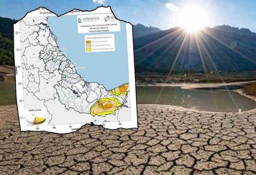 Estos son los municipios que aún presentan sequía en el estado de Veracruz