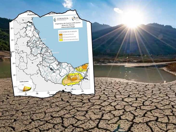 Estos son los municipios que aún presentan sequía en el estado de Veracruz