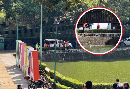 Hallan cadáver flotando en Los Lagos de Xalapa; era un hombre de 45 años 