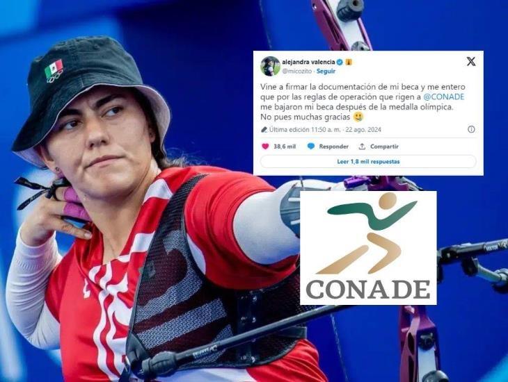 No pues gracias: Conade le reduce la beca a Alejandra Valencia, medallista olímpica de París 2024