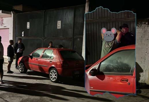 Ahora en Banderilla; atrapan a ladrón cuando intentaba dar un cristalazo