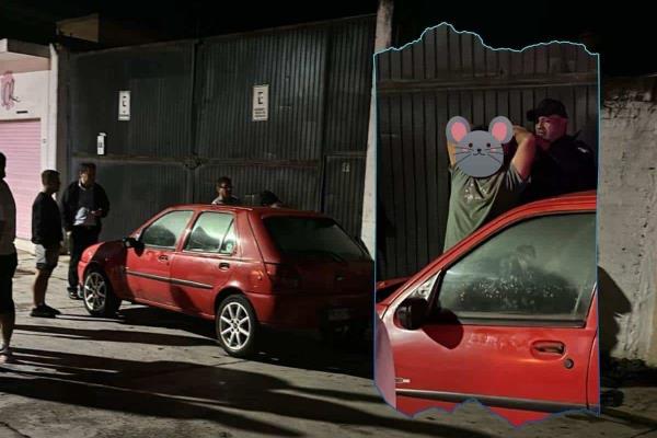 Ahora en Banderilla; atrapan a ladrón cuando intentaba dar un cristalazo