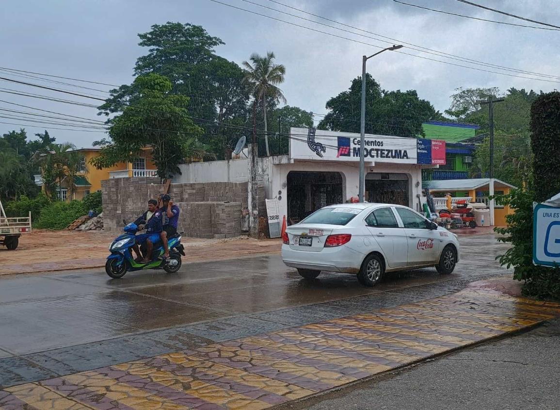 Intensas lluvias en Agua Dulce han generado afectaciones en el municipio