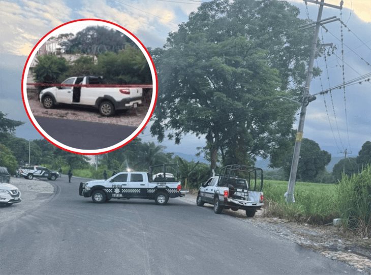 Son dos, los restos humanos localizados en una camioneta en la carretera Córdoba-Boca del Río