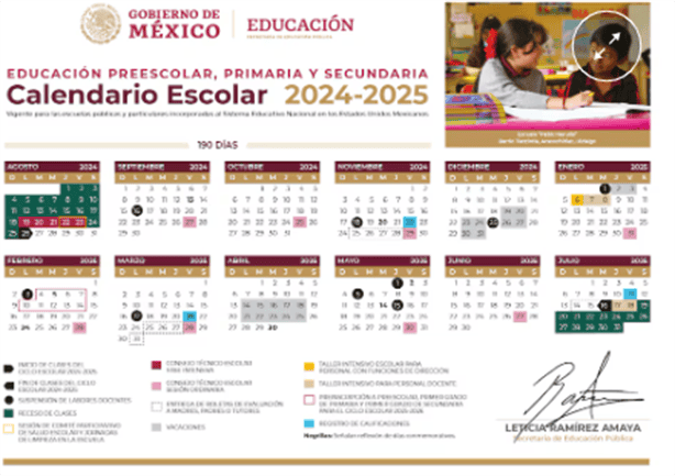 Calendario Escolar 2024-2025: ¿Cuántos puentes tendrá el ciclo escolar?