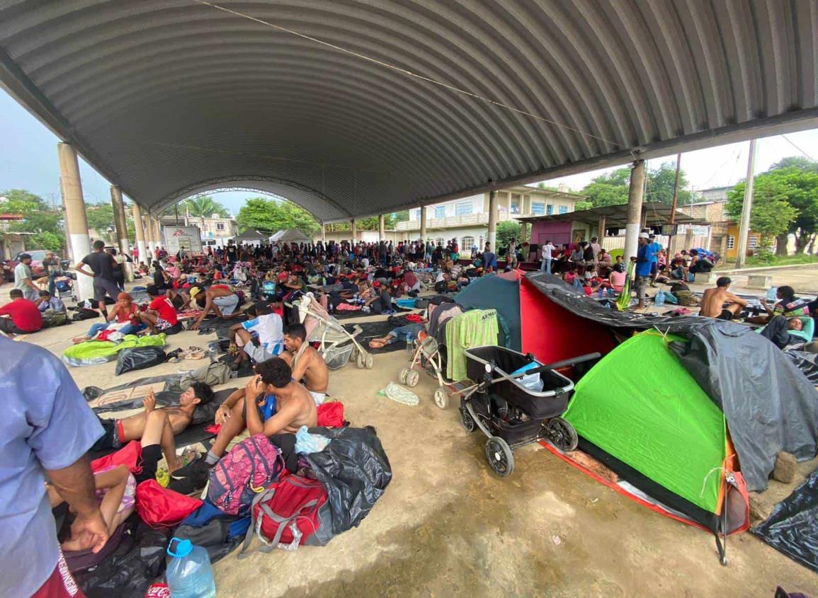 Caravana Migrante recibe atención médica en Sayula de Alemán | VIDEO