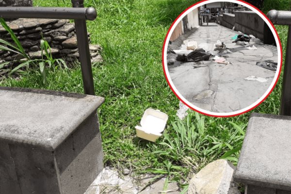 Exhortan a no tirar basura en la vía pública en Misantla 