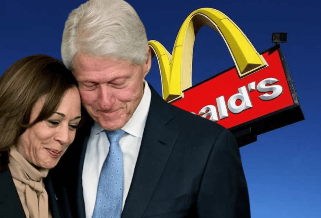 Bill Clinton y Kamala Harris: su pasado con las hamburguesas McDonald’s