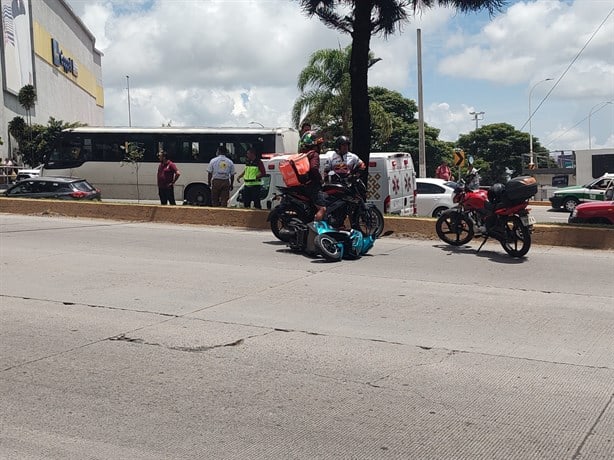 Se mata motociclista en Xalapa, al derrapar en Lázaro Cárdenas; era policía