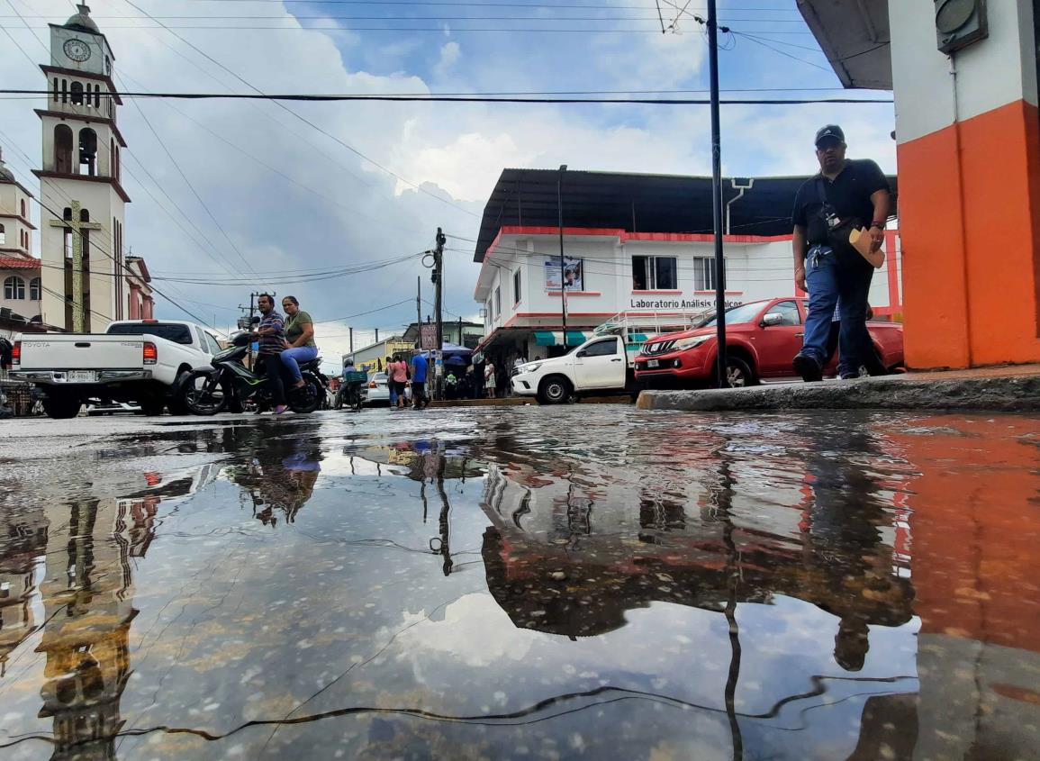 Sin afectaciones graves tras intensas lluvias en Las Choapas