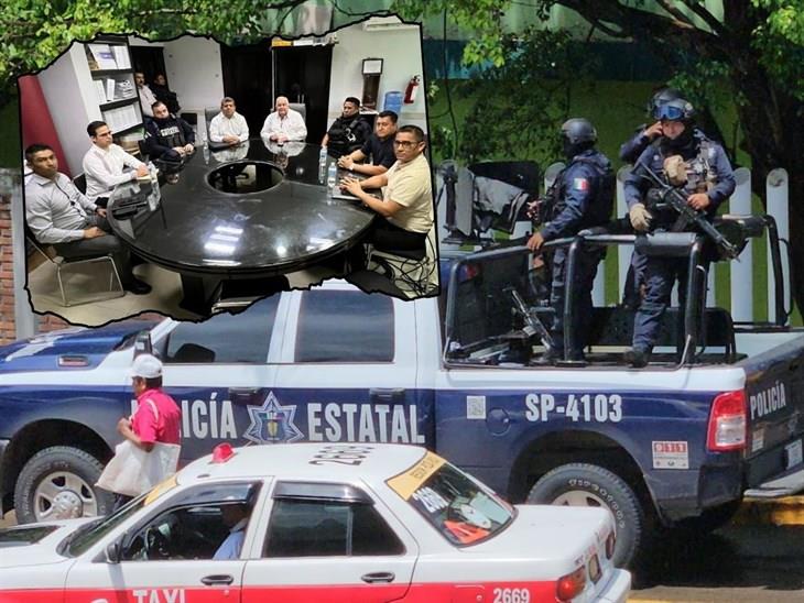 Autoridades estatales analizan avances en seguridad en la zona norte de Veracruz