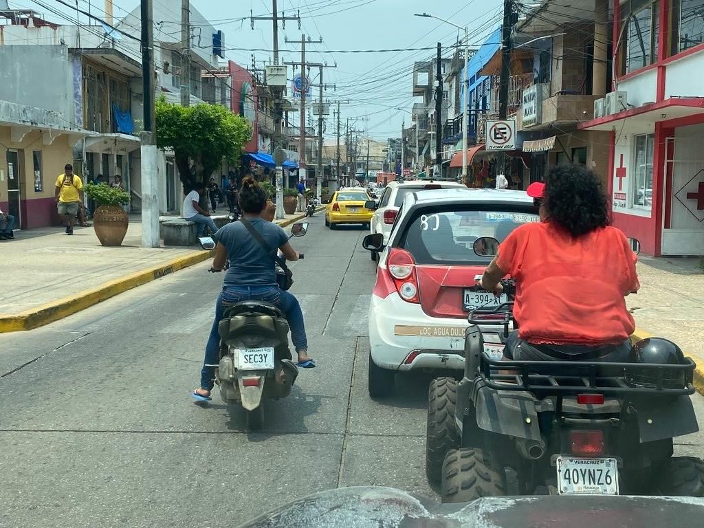 Lluvias incrementan la ya alta probabilidad de accidentes de moto en Agua Dulce