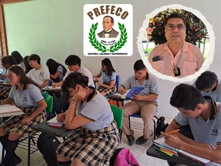 Preparatoria Benito Juárez de Misantla celebra 46 años de historia y compromiso educativo