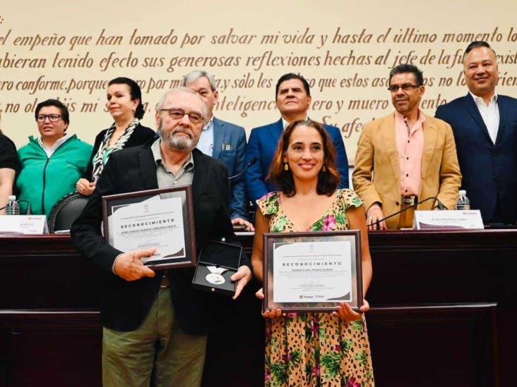 Xalapa honra a Roberta del Prado y Carlos Converso, referentes del teatro y la cultura