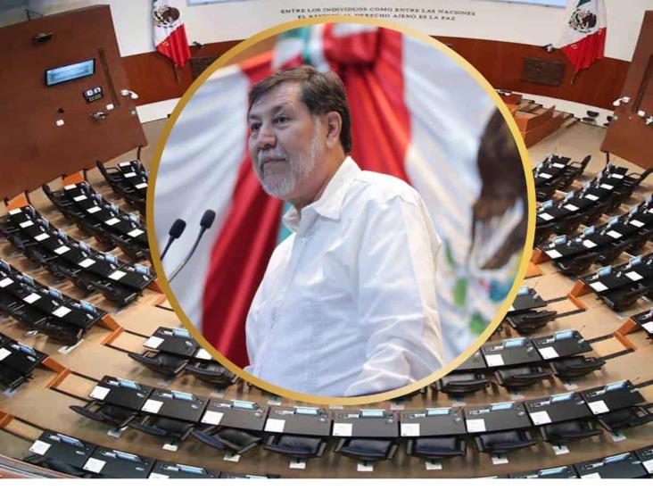 Eligen a Fernández Noroña presidente del Senado de la República