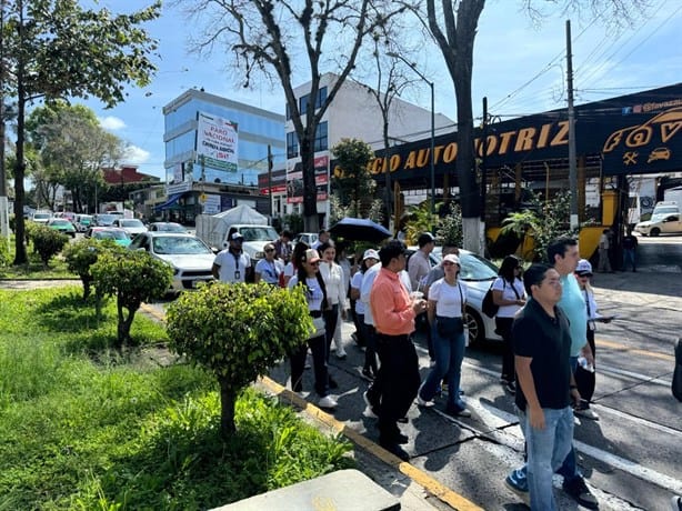 Con marcha por Ávila Camacho continúan protestas contra Plan C en Xalapa