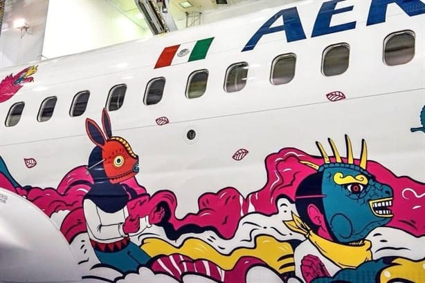 Aeroméxico estrena diseño conmemorativo por su 90 aniversario