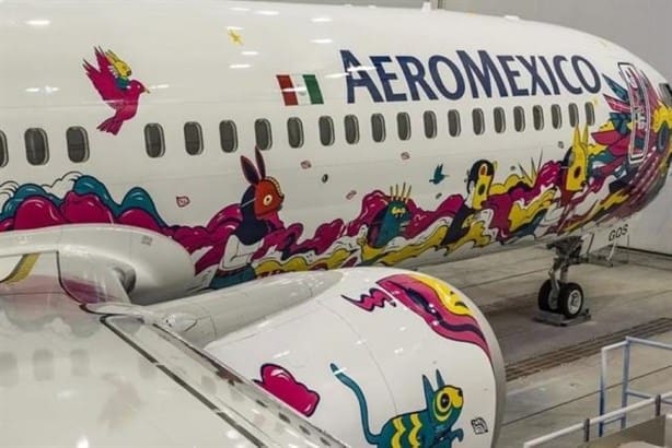 Aeroméxico estrena diseño conmemorativo por su 90 aniversario