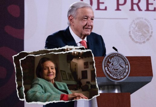 AMLO felicia a Ifigenia Martínez por presidir la Mesa Directiva en San Lázaro