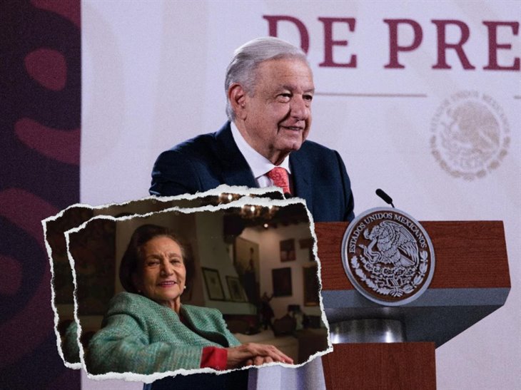 AMLO felicia a Ifigenia Martínez por presidir la Mesa Directiva en San Lázaro