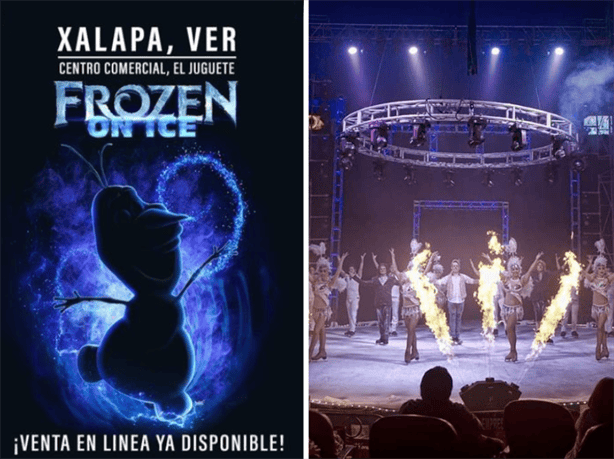 Llega Frozen On ice a Xalapa: estas son las fechas y costo de los boletos 