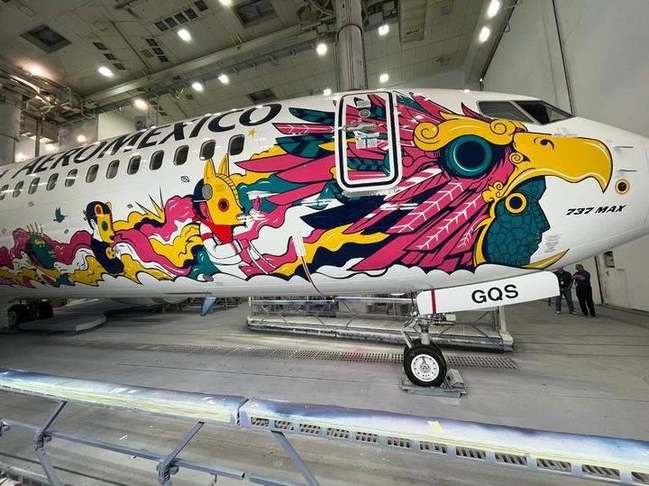 Aeroméxico estrena diseño conmemorativo por su 90 aniversario