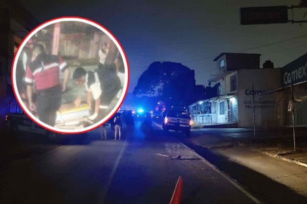 Peatón es arrollado en la avenida Miguel Alemán de Xalapa: automovilista se fuga