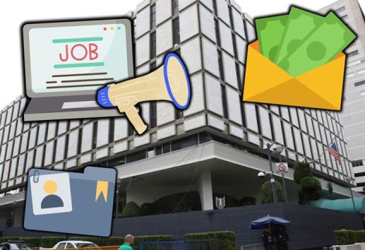 Embajada de EUA en México lanza vacante con sueldo de 34 mil pesos mensuales; conoce los requisitos
