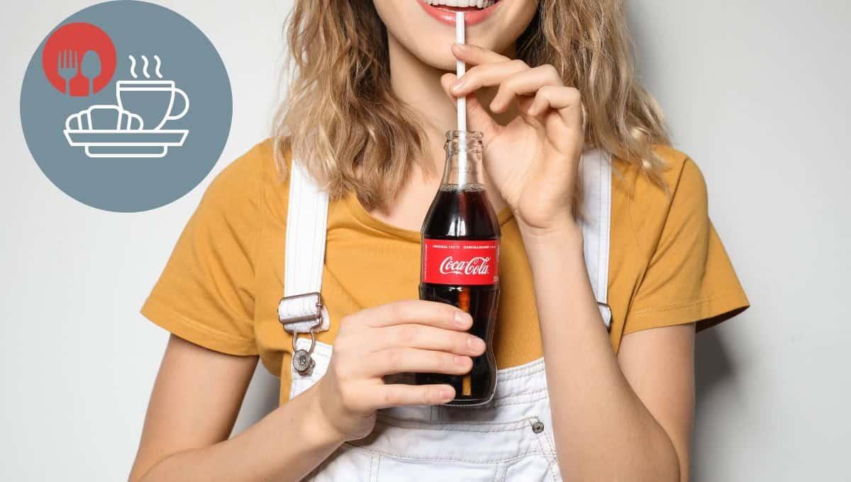 ¿Qué pasa si tomo coca cola en el desayuno?