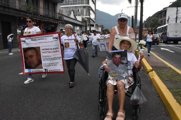 Hasta encontrarlos; marchan por sus familiares desaparecidos en calles de Orizaba (+Video)