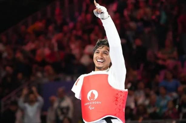 ¡Cuatro! Juan Diego García se queda con el bronce en Taekwondo en Juegos Paralímpicos 2024