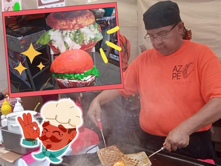 Con salsa de guajillo, pambazos chilangos llegan a Xalapa, ¡para chuparse los dedos! (+VIDEO)