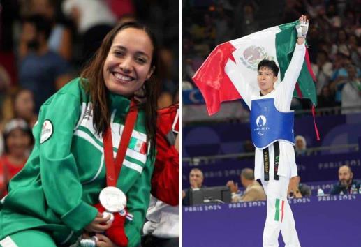 ¡Ya son seis! México suma dos platas más en Paralímpicos de París 2024