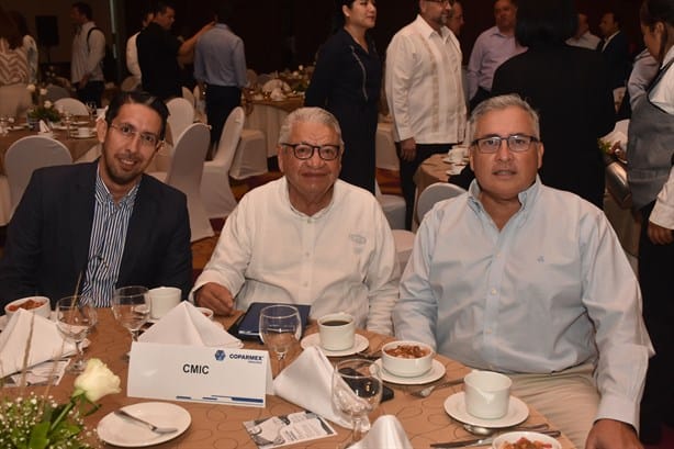 Coparmex Veracruz realiza desayuno mensual de socios, de agosto