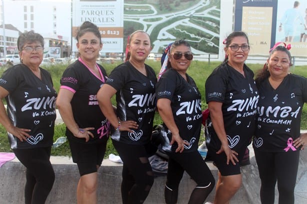 Grupos de Zumba se sumaron a la noble causa por Casa MAM