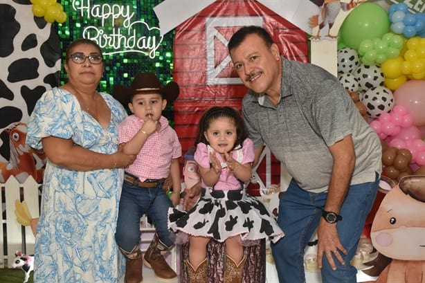 David y Luciana Santiago Capetillo son festejados por sus cumpleaños